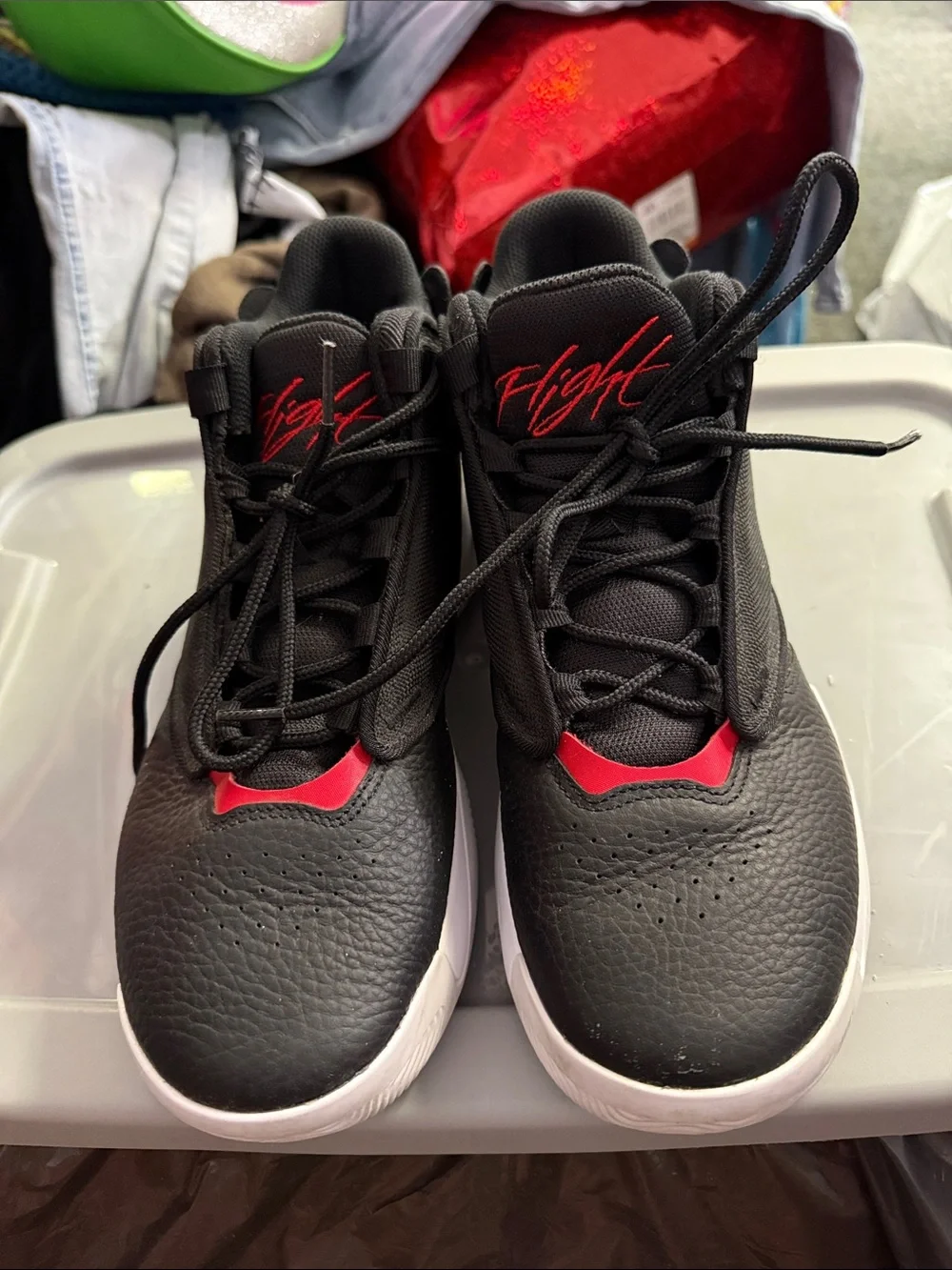 Jordan Flight Black and Red Men's Sneakers